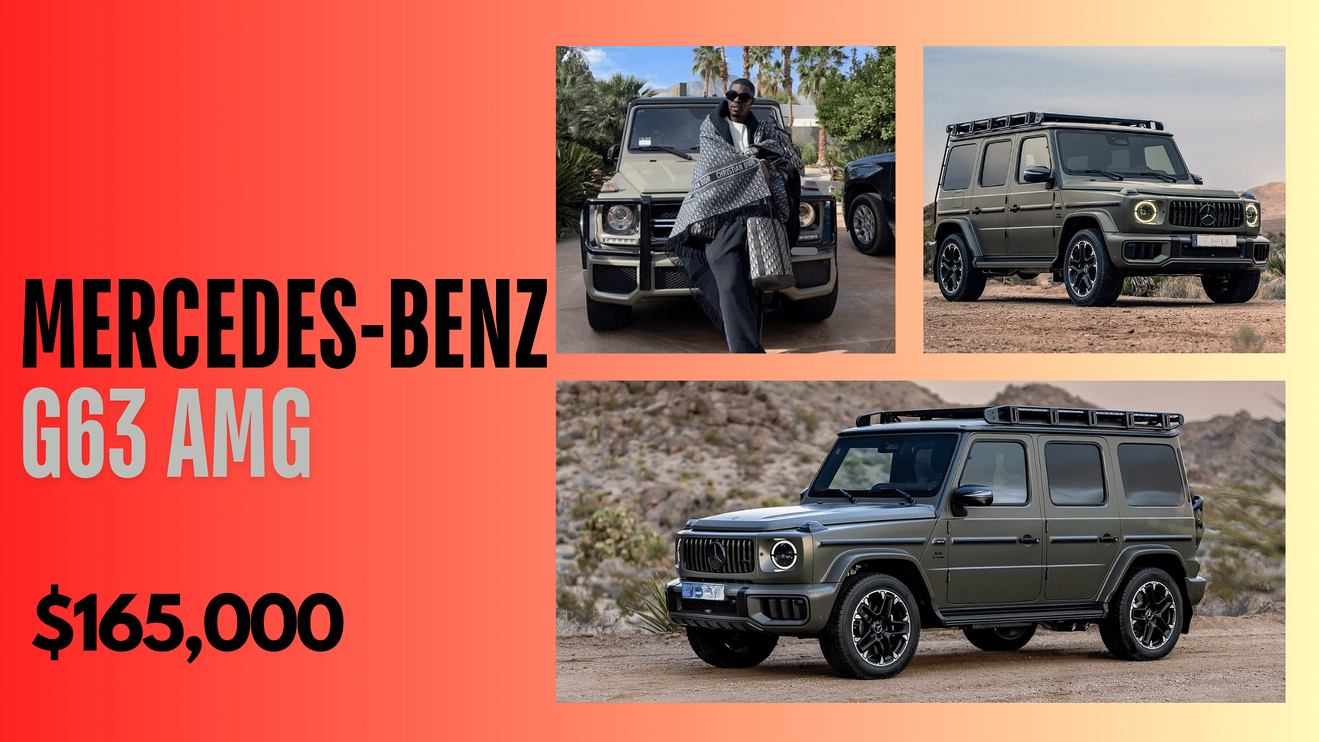 Sheck Wes G63, Mercedes G63 AMG, SUV, Sheck Wes G Wagon