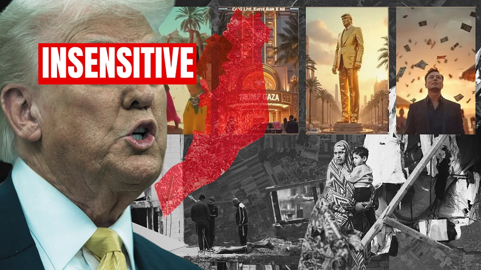Trump Faces Backlash Over Gaza Video And Controversial Comments