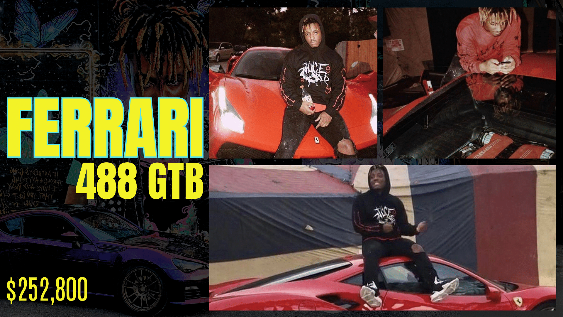 Juice WRLD's Ferrari 488 GTB