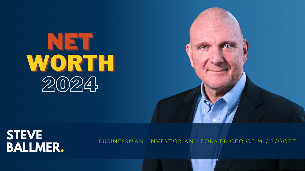 Steve Ballmer's Net Worth