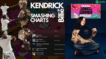 Kendrick Lamar Dominates Summer 2024 On Spotify With "Not Like Us"