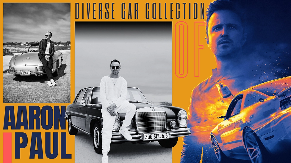 Check Out Need For Speed Actor Aaron Paul's Modest Car Collection