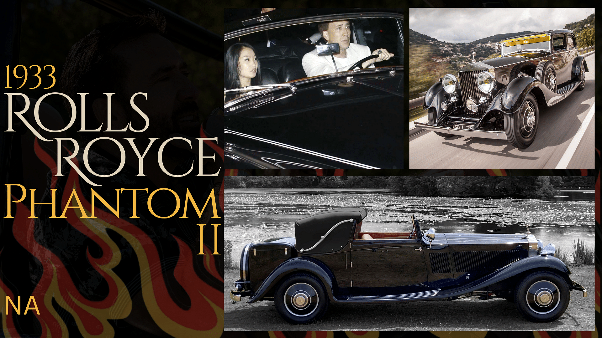 Nicolas Cage's 1933 Rolls-Royce Phantom II