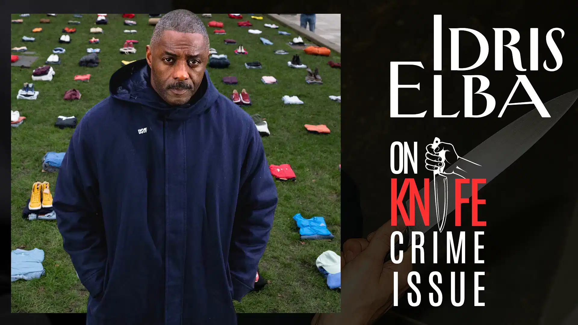 Idris Elba Joins Forces with Government to Tackle Knife Crime