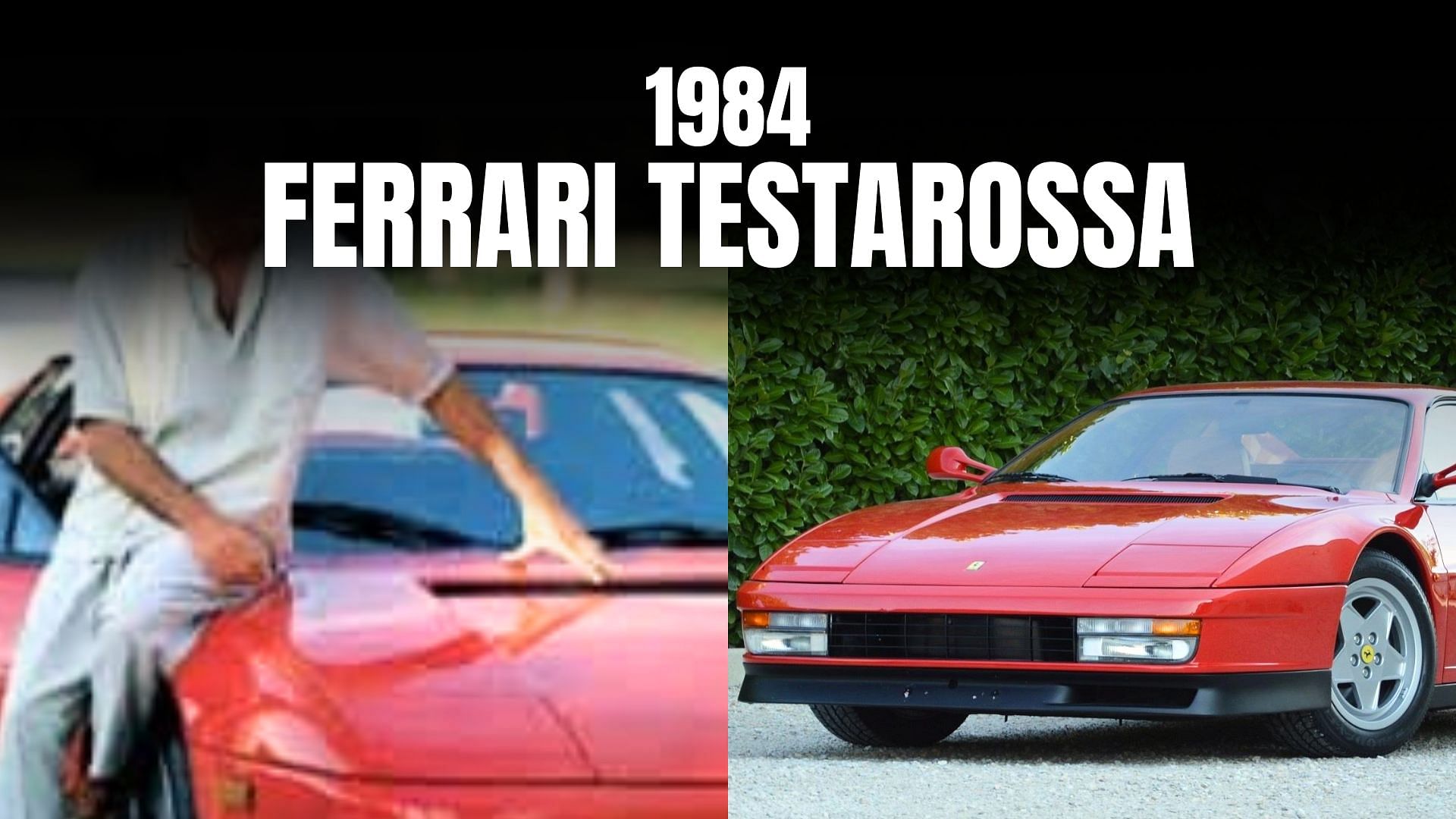 Julio Iglesias's 1984 Ferrari Testarossa