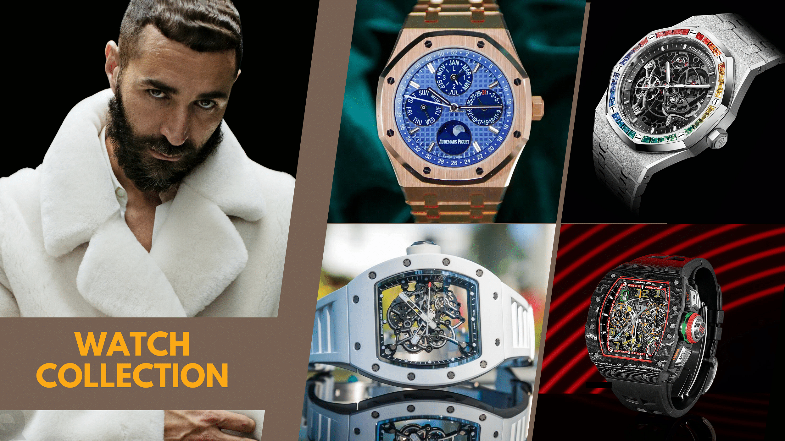 Karim Benzema's Watch Collection