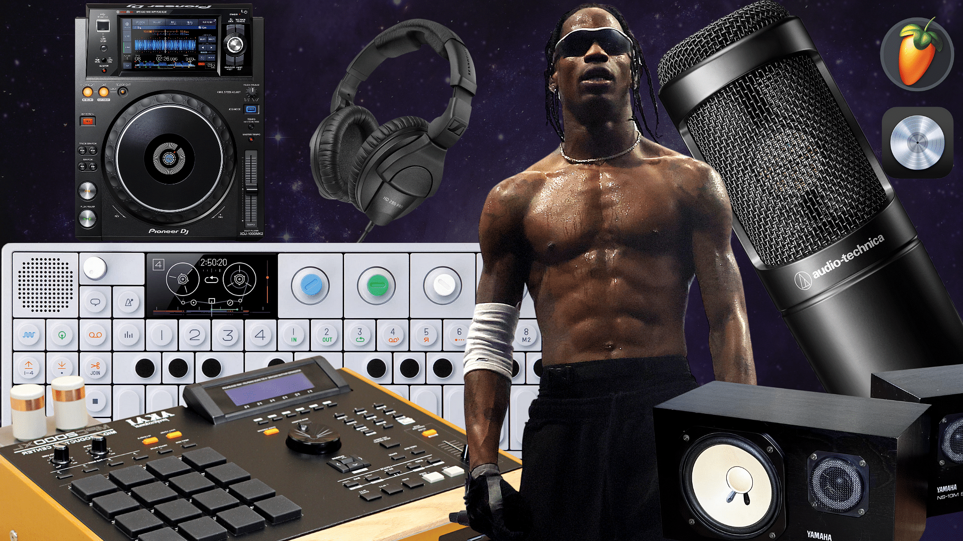 Travis Scott's Modern Tools and Technologies Employed For Production