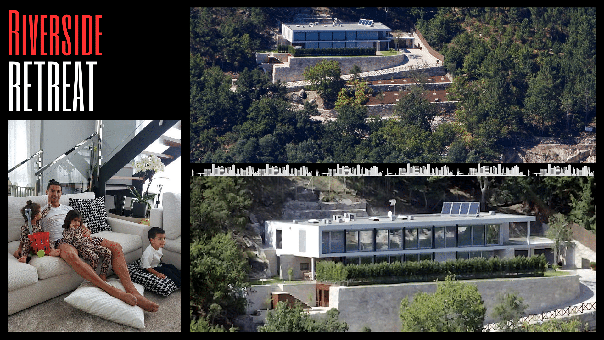 Ronaldo's Riverside retreat in Peneda-Geres