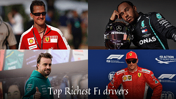 Top 10 Richest F1 Drivers