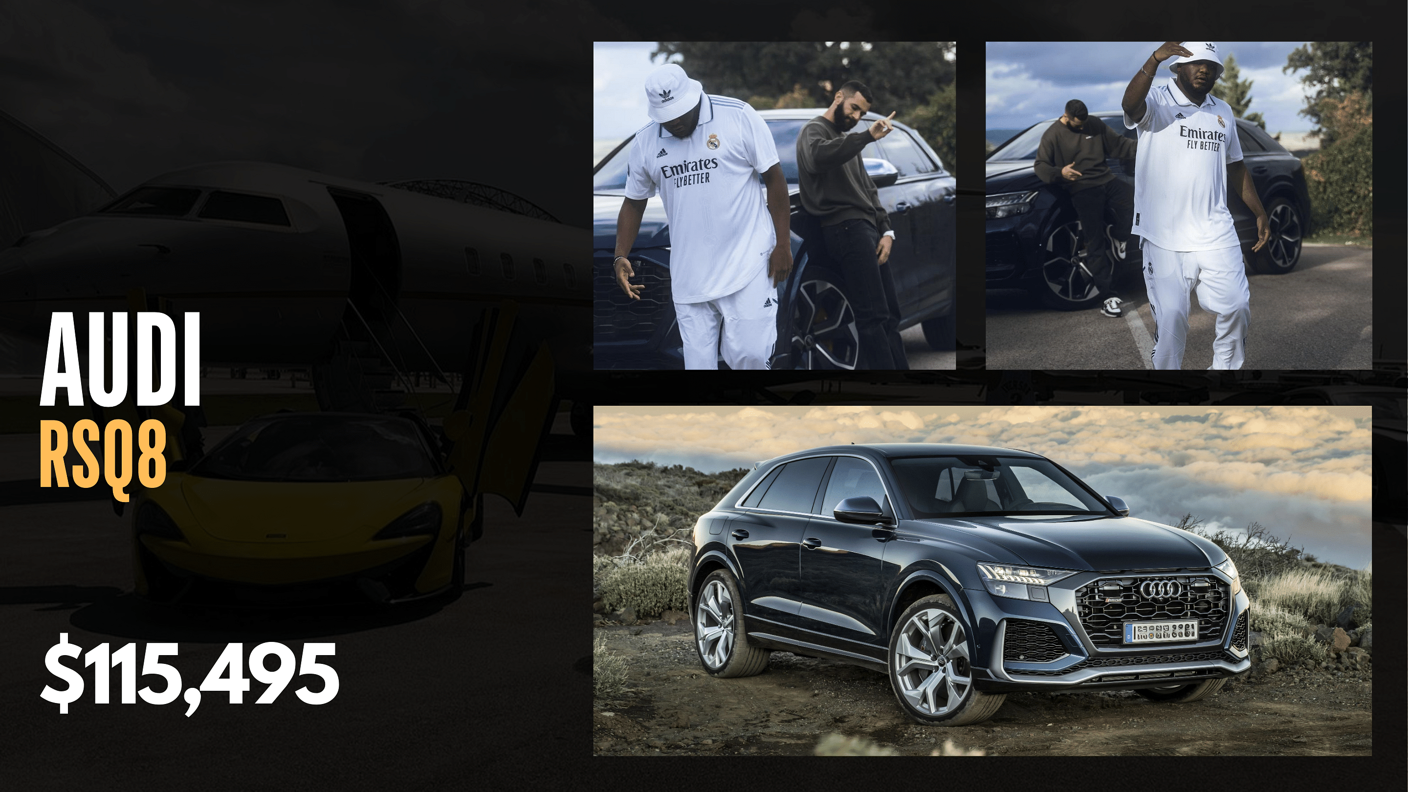 Karim Benzema's Audi RS Q8