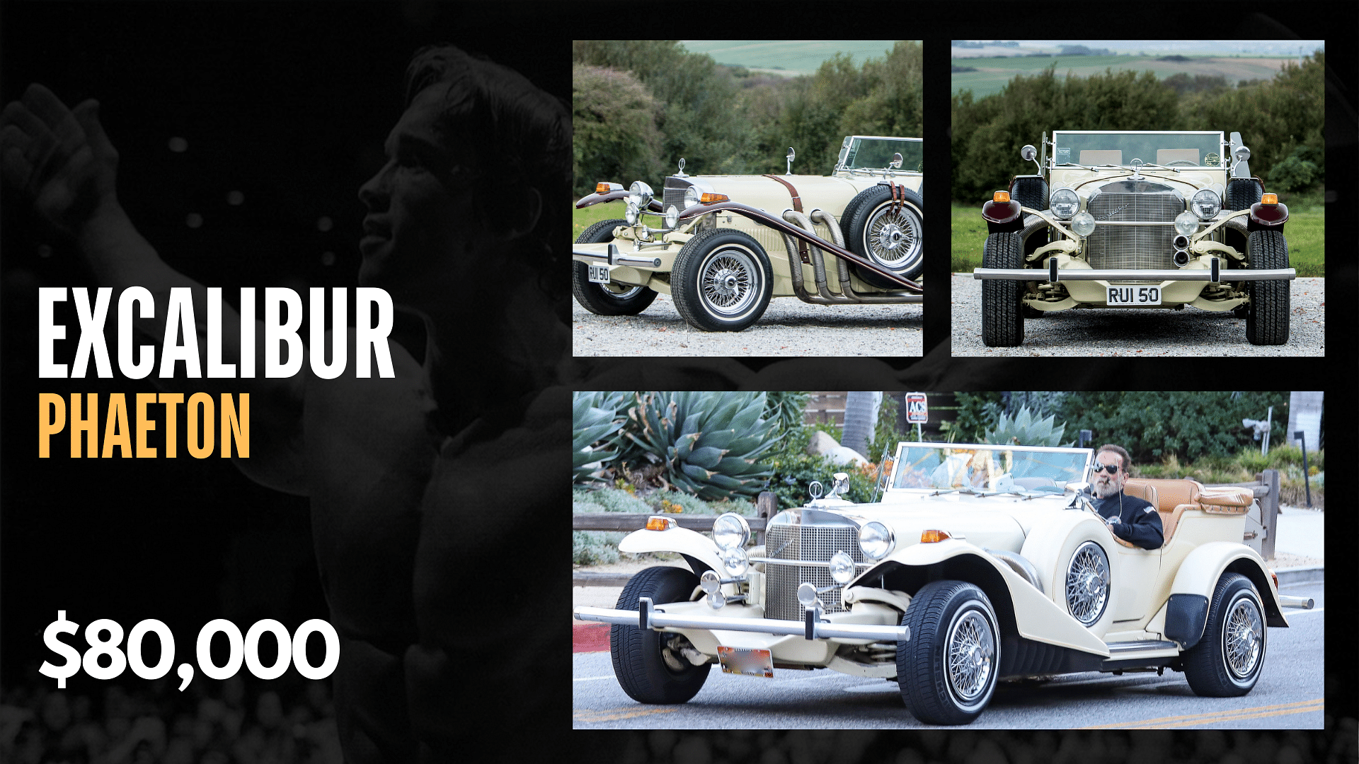 Arnold Schwarzenegger, Car Collection, Excalibur Phaeton