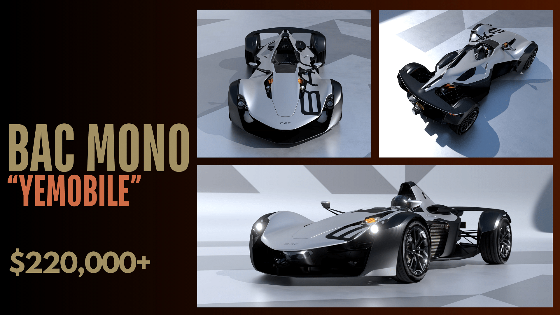 Collage of kanye west's Bac Mono Yemobile