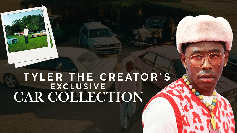 Rapper Tyler The Creator’s Car Collection Is Pack Of 8 Color Shades