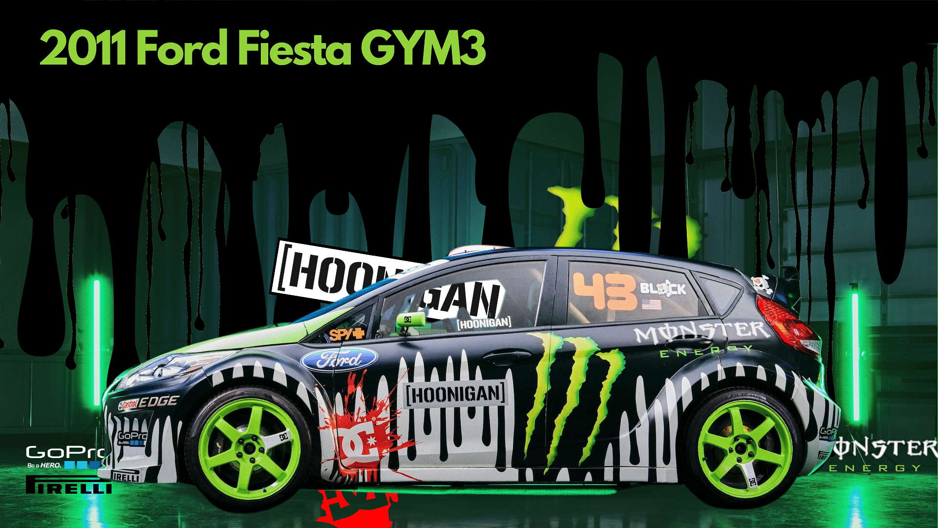 Ken Block's 2011 Ford Fiesta GYM3