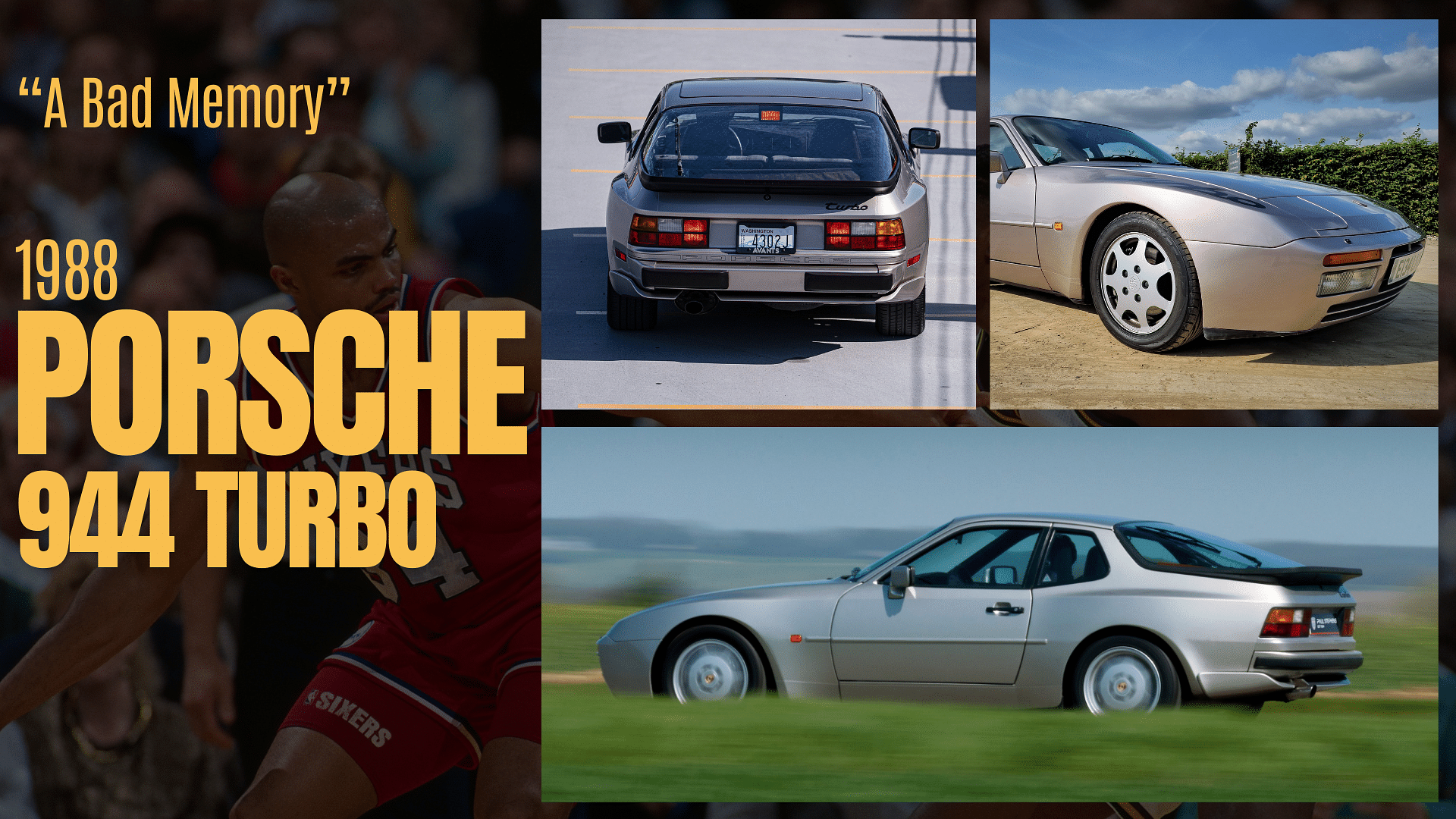 Charles Barkley's 1988 Porsche 944 Turbo