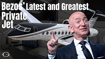 Jeff Bezos’ Newest Brag Is An $80-million Gulfstream G700 Jet