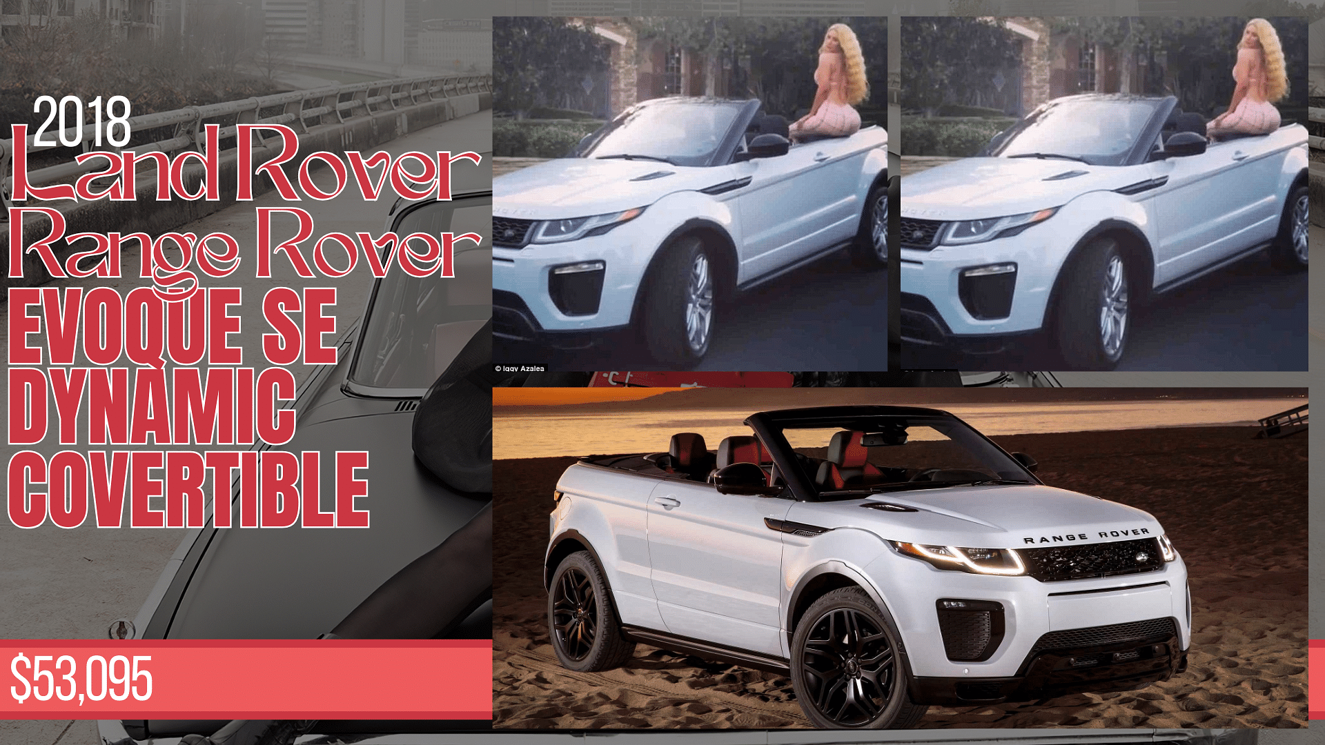 Iggy Azalea's 2018 Land Rover Range Rover Evoque SE Dynamic Convertible