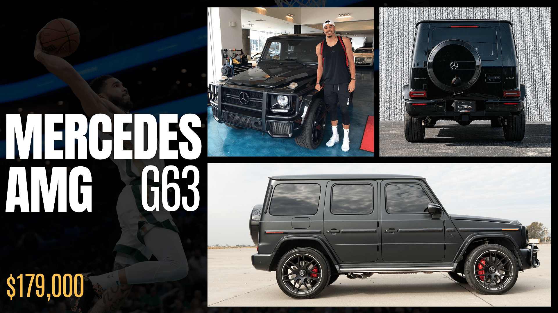 Jayson Tatum's Mercedes-AMG G 63