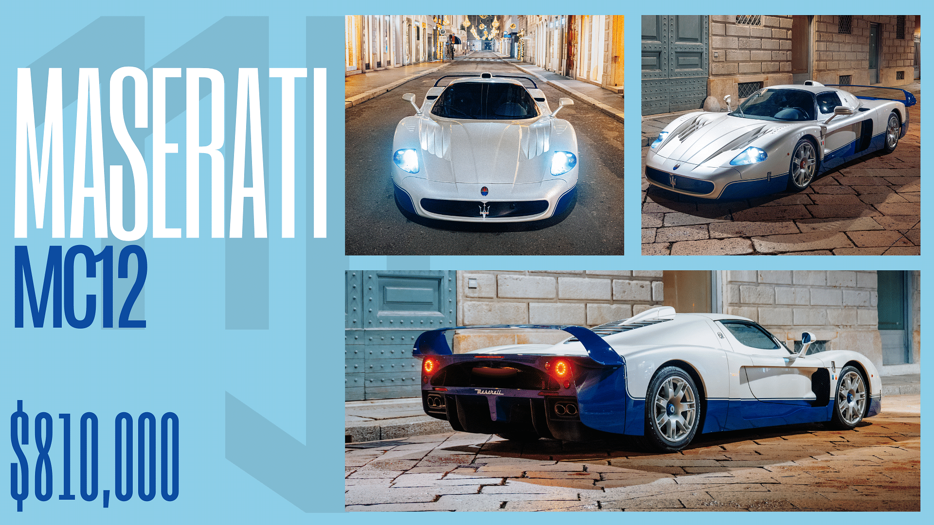 Neymar jr.'s Maserati MC12