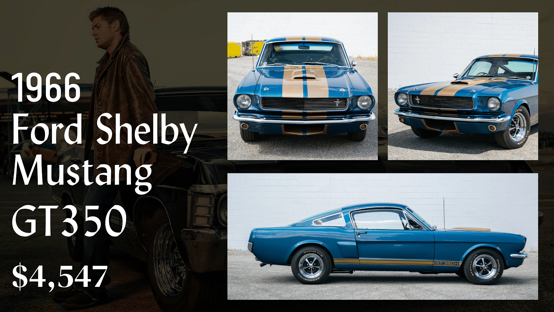 Jensen Ackles's Car collection, Jensen Ackles's 1966 Ford Shelby Mustang GT350