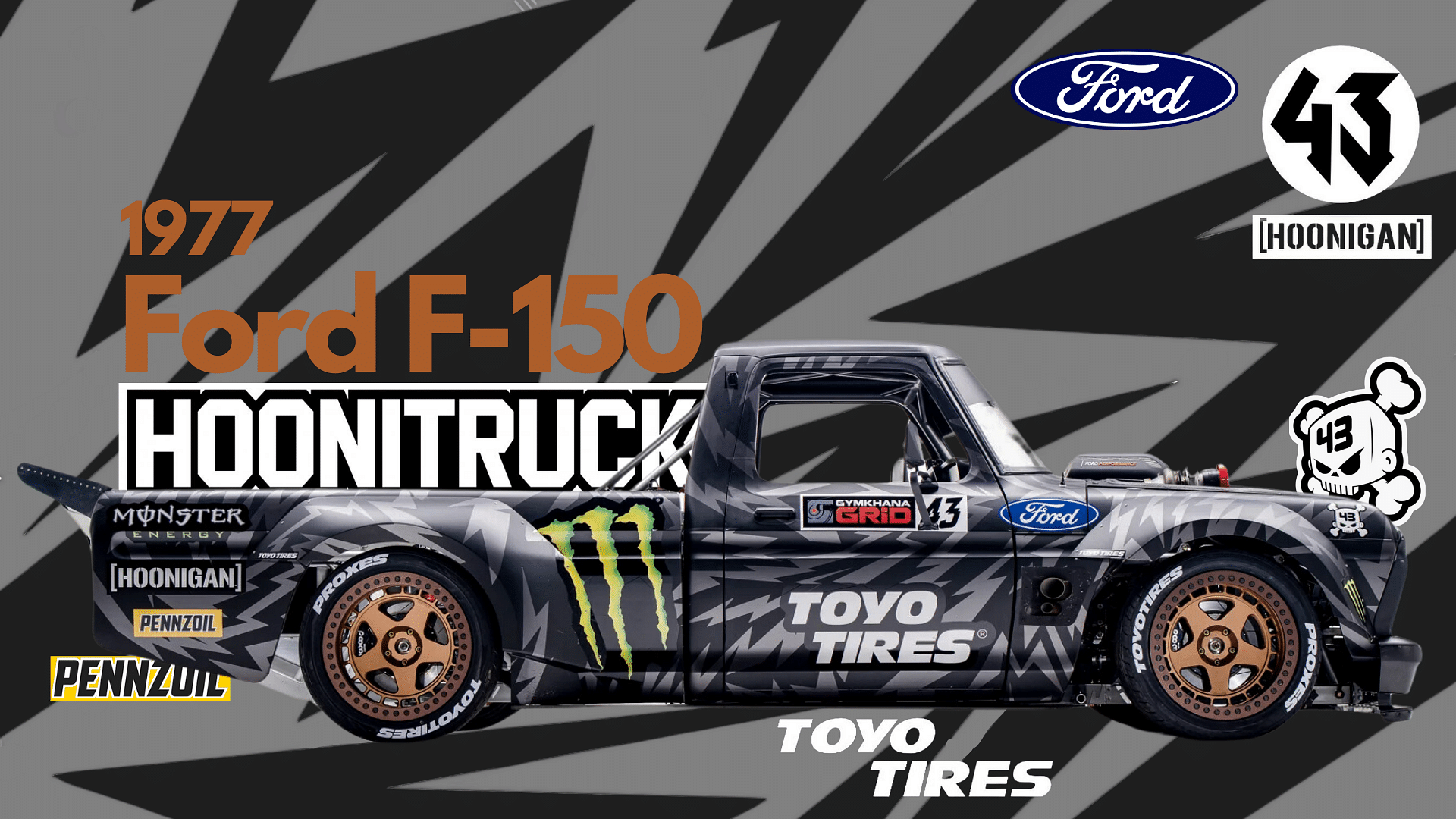 Ken Block's 1977 Ford F-150 Hoonitruck