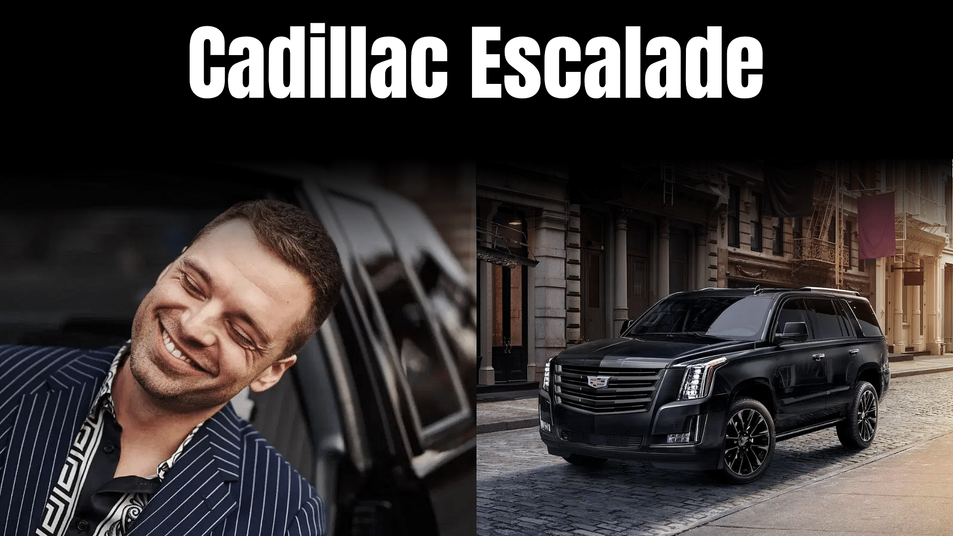 Sebastian Stan's Cadillac Escalade