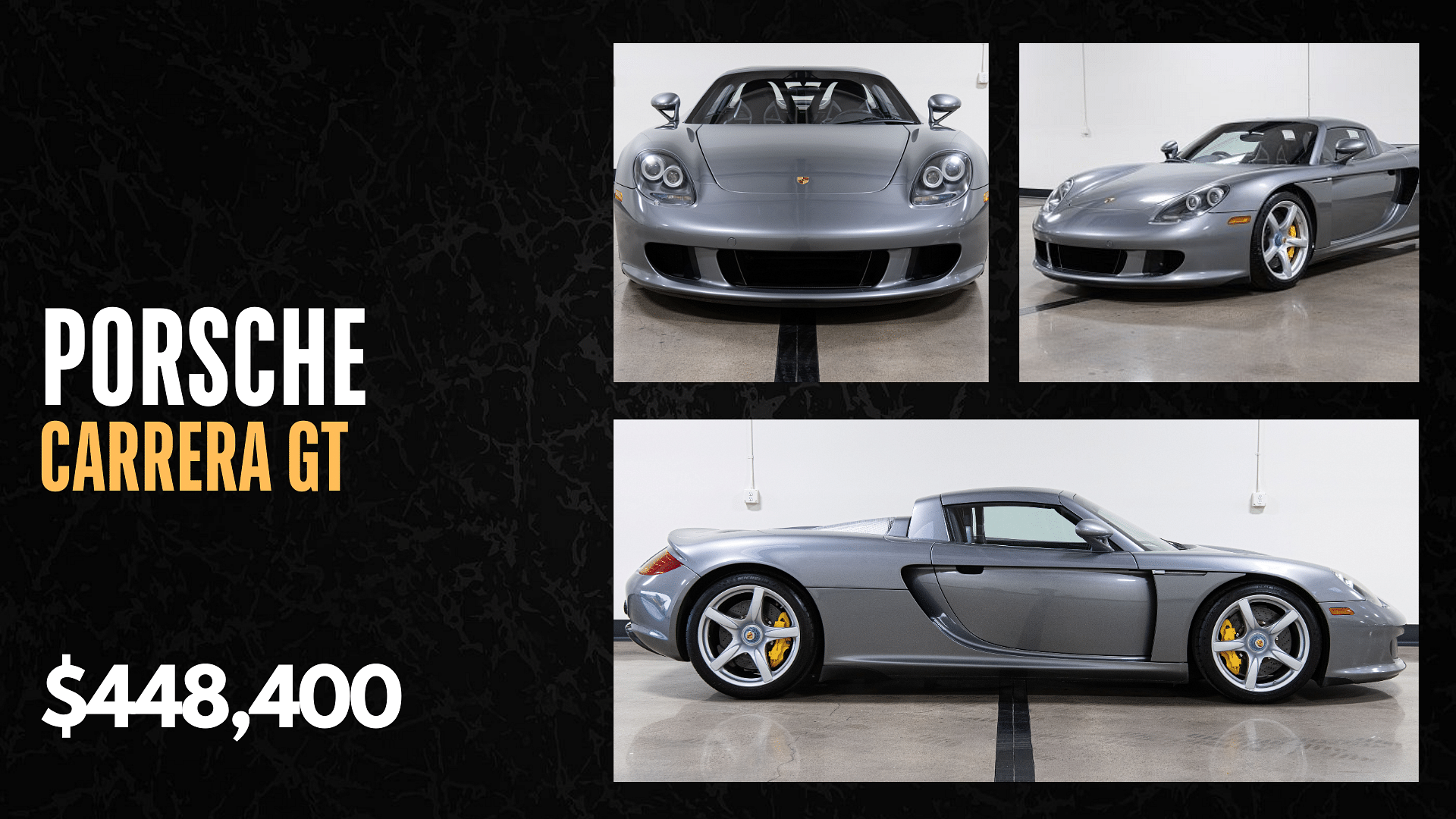 Tiger Woods, Car Collection, Porsche Carrera GT