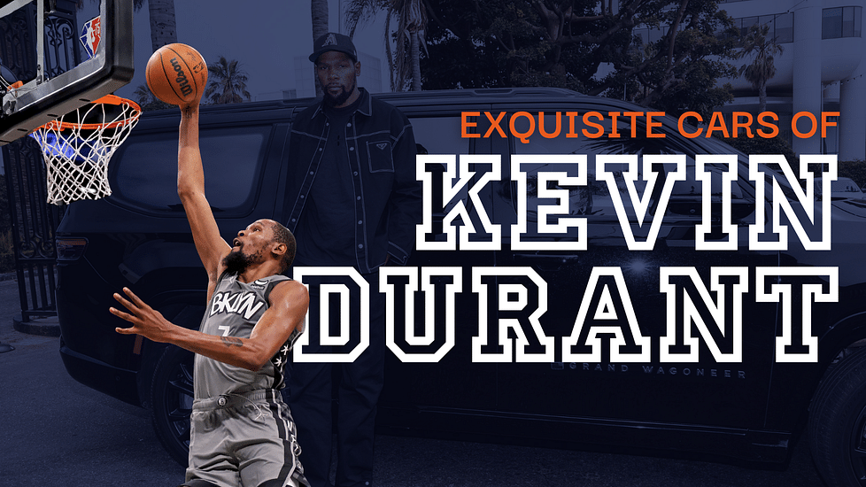 NBA Superstar Kevin Durant's Car Collection Is A Jack Of All Trades