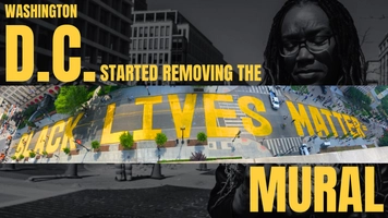 D.C. Begins Removal Of Black Lives Matter Mural