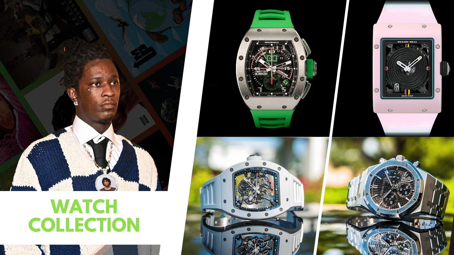 Young Thug’s Watch Collection