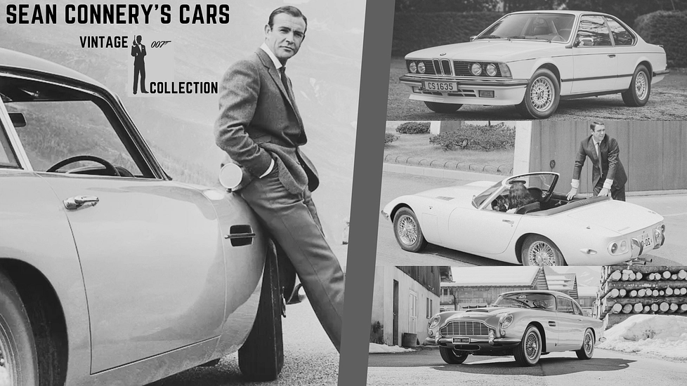 Sean Connery’s Suave Car Collection