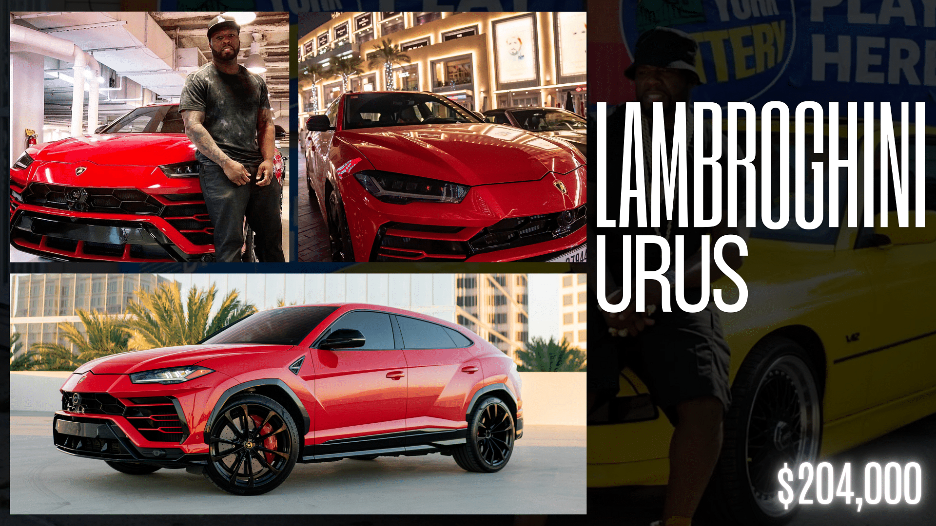 50 Cent's Lamborghini Urus