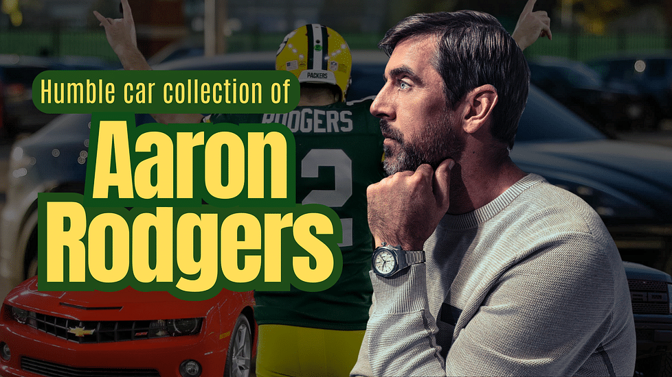 Aaron Rodgers’s Car Collection Is As Humble It Can Get