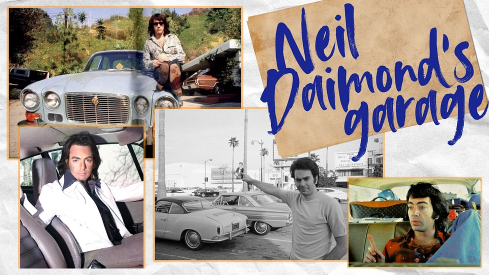 Neil Diamond's Minuscule Car Collection