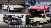 O. J. Simpson’s Car Collection