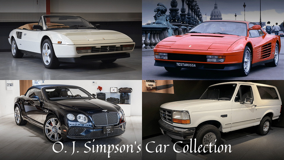 O. J. Simpson’s Car Collection