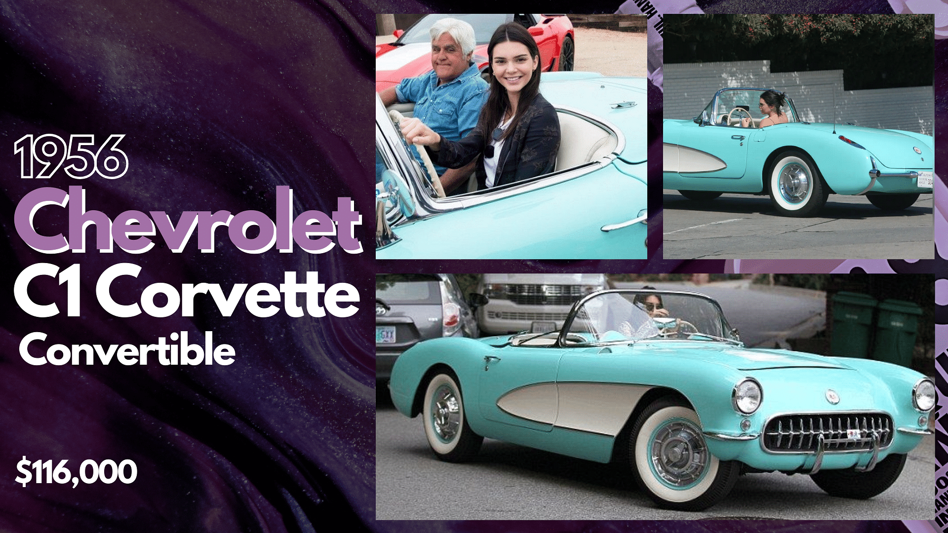 Kendall Jenner's 1956 Chevrolet C1 Corvette Convertible