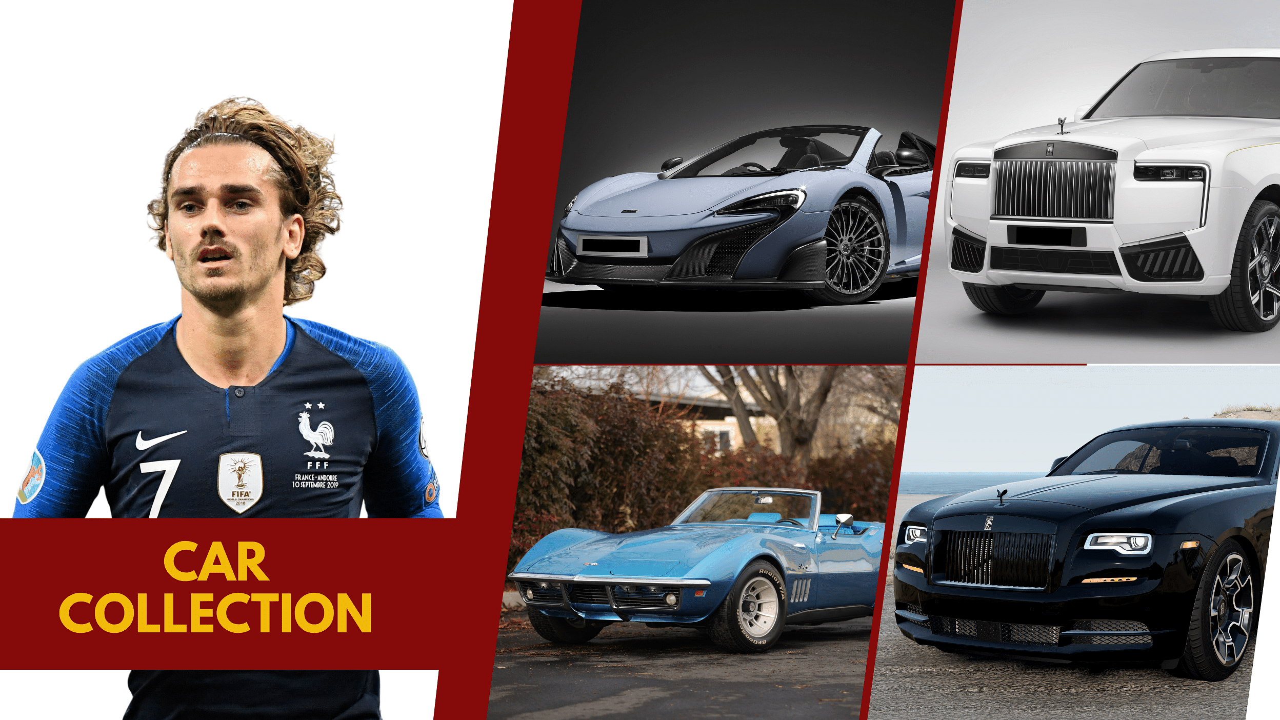 Antoine Griezmann's car collection