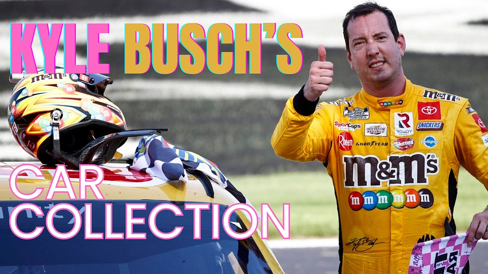Check Out Former NASCAR Cup Series Champion Kyle Busch’s Car Collection