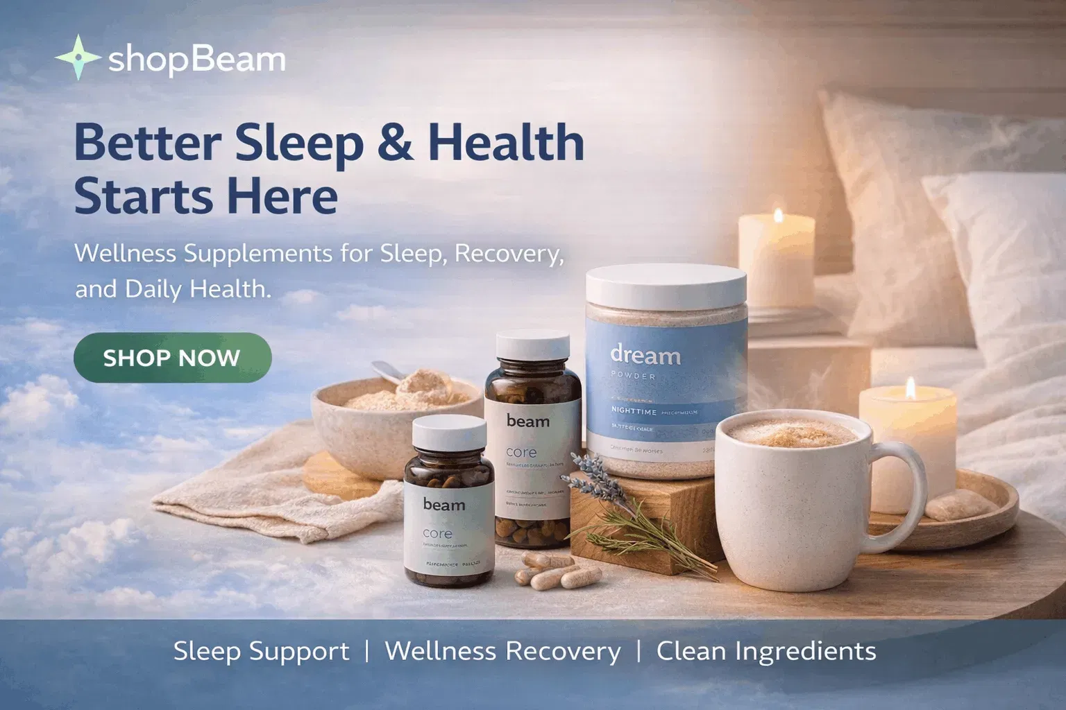 ShopBeam Wellness Guide: Smarter Health, Better Sleep & Daily Performance
