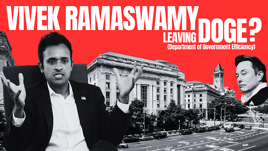 Ramaswamy Eyes Ohio Governorship, Plans Departure From DOGE