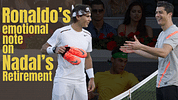 Madrid Legend Cristiano Ronaldo Pays Tribute To Spanish Icon Rafael Nadal