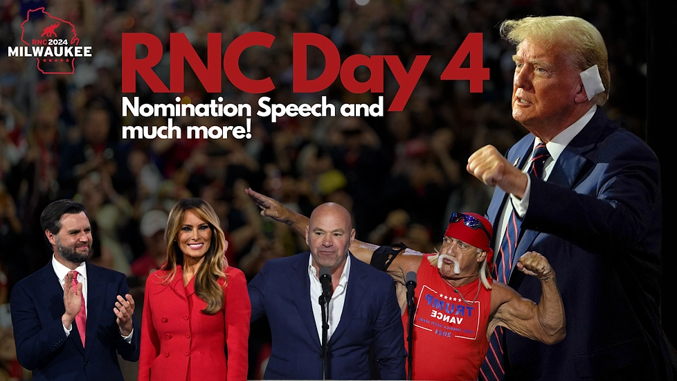 Donald Trump Electrifies The Day 4 Of The RNC With His Nomination Speech