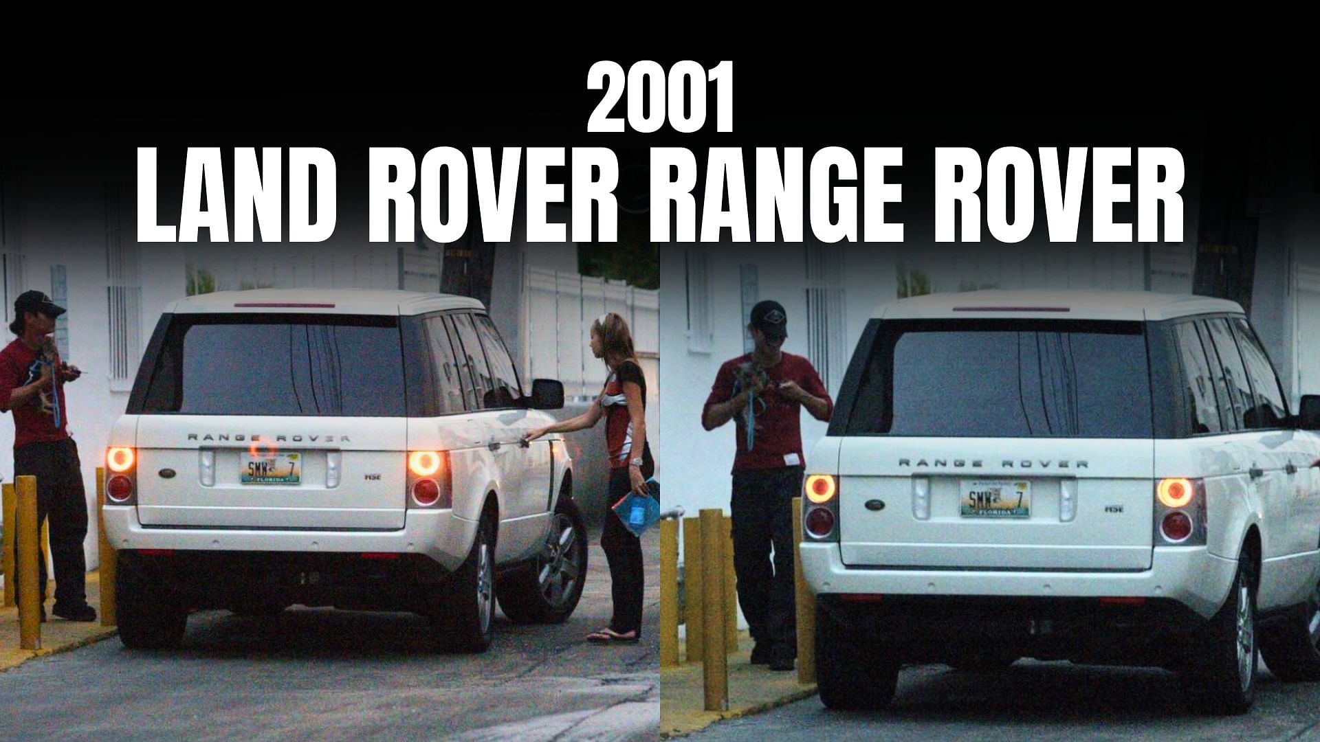 Julio Iglesias son's Range Rover