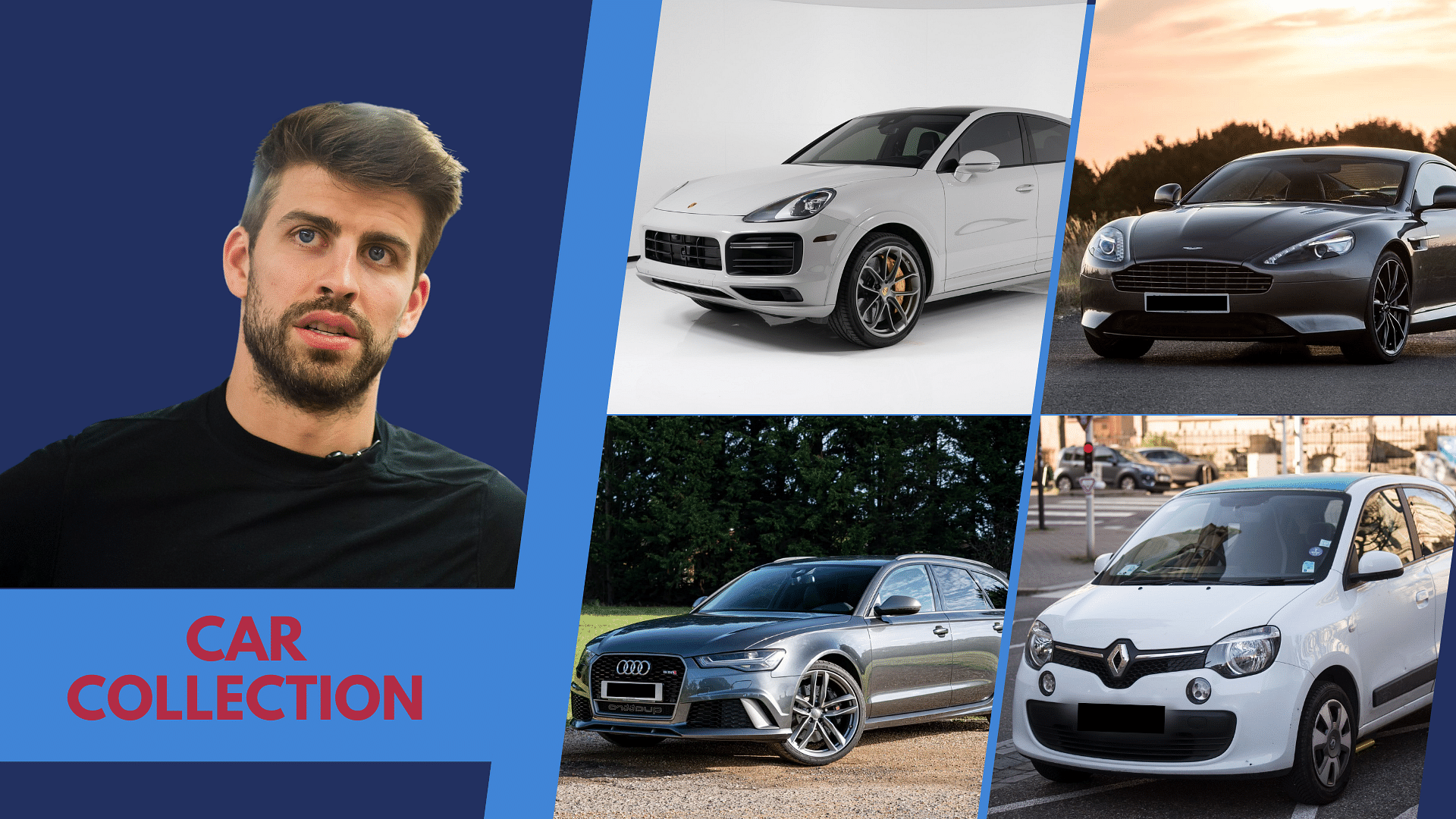 Gerard Pique's car collection