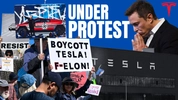 Global Protests Against Tesla And Elon Musk Intensify Over His Political Stance And DOGE Decisions