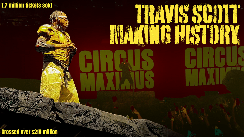 Travis Scott’s Circus Maximus Tour Sets New Standard in Hip-Hop, Grossing $210M