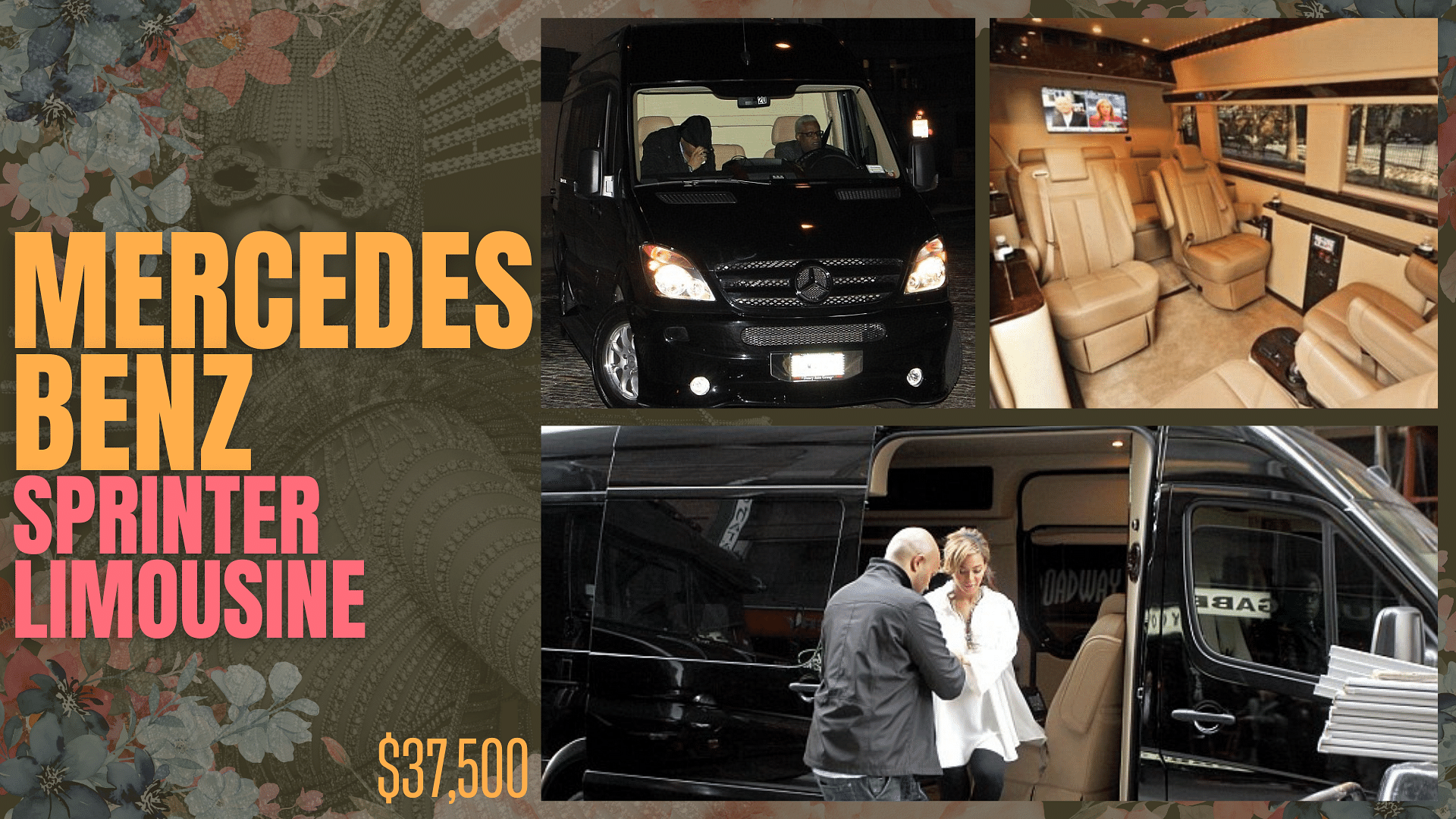 Beyoncé's Mercedes-Benz Sprinter Limousine