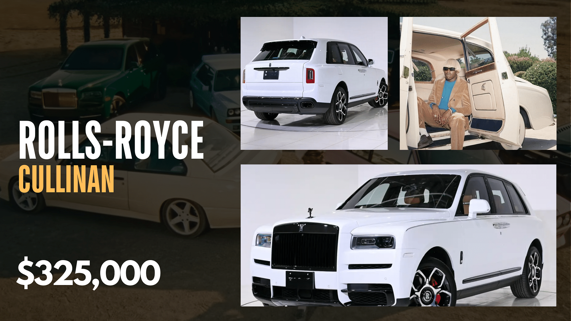 Tyler The Creator, Rolls-Royce Cullinan