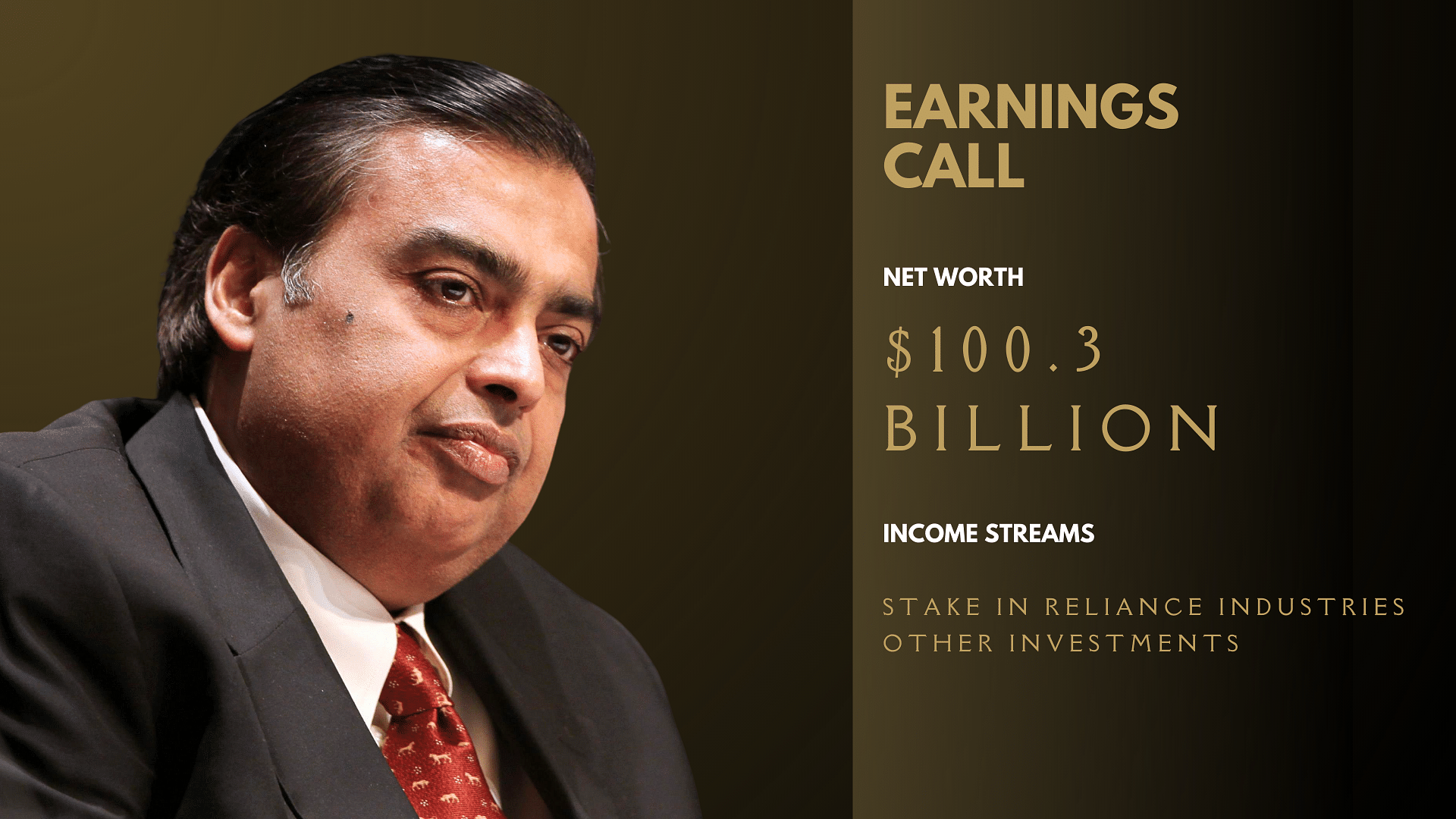 Mukesh Ambani’s Net worth